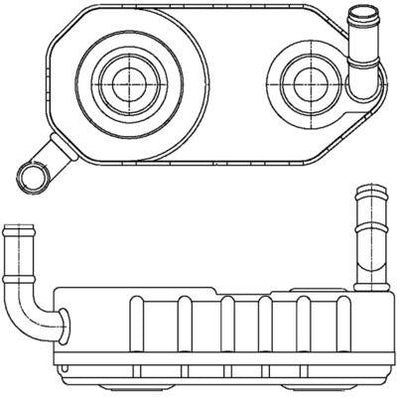 Mahle CLC177000S / Oil Cooler-Otm Transmission (VW Golf 92-98 Passat 88-97 Polo CLS 97-00 Seat Ibiza 93-99) — Oil System