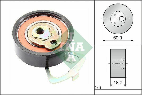 INA Timing Belt Tensioner for 1997 Golf IV, V & Bora, Polo 1.4-1.6 16V — Pulleys & Tensioners
