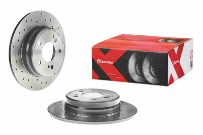 Brembo 08.5178.3X Brake Disc (Mercedes W210 Rear W203 — Brake Rotors & Drums