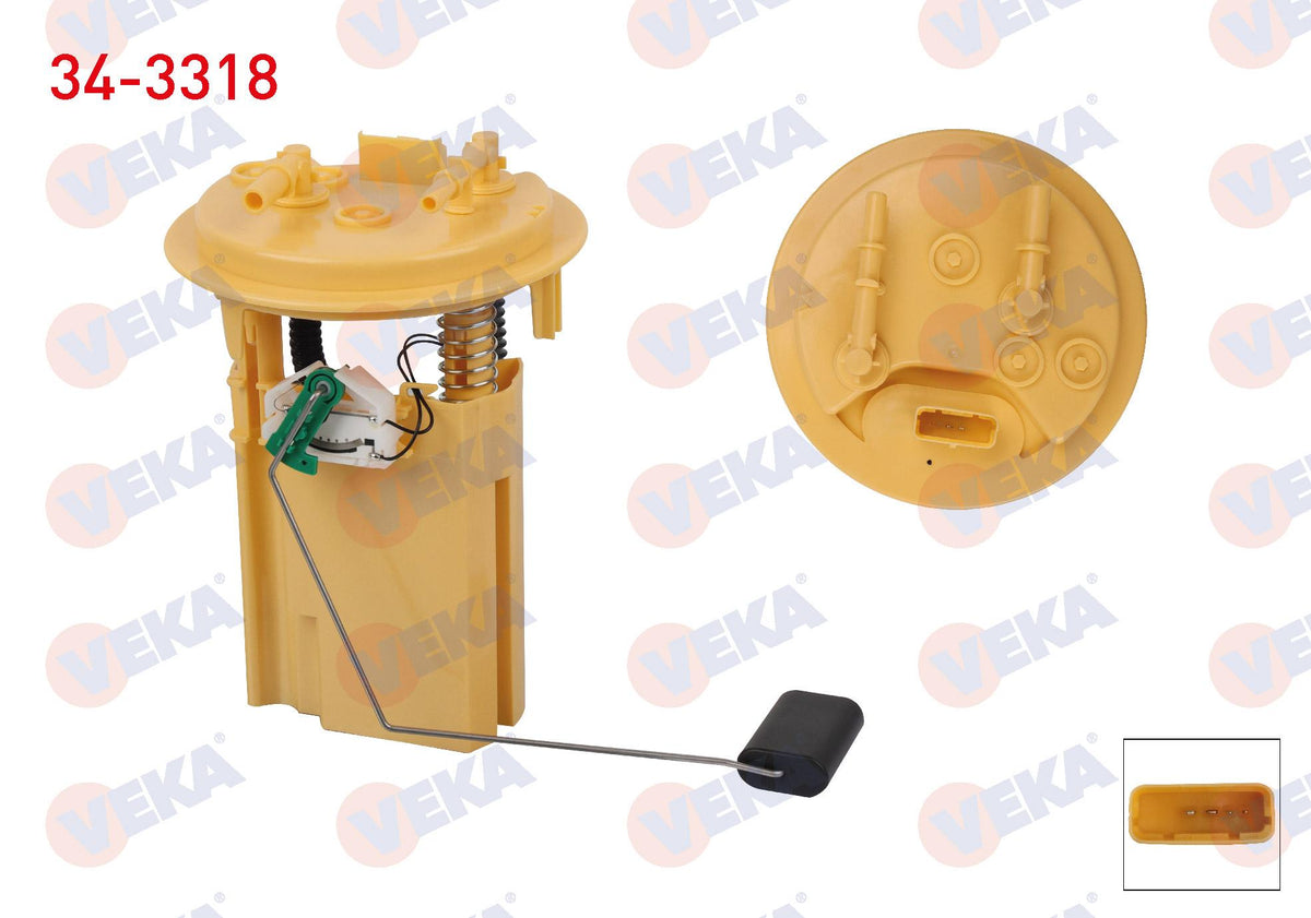Veka 34-3318 Fuel Tank Level Float Peugeot 206 1.4 HDi 2001-2013 — Fuel Delivery