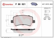 brembo-p86021x-rear-brake-pad-view, brembo-p86021x-brake-pad-dimensions, brembo-p86021x-installed-on-vehicle BREMBO P86021X Rear Brake Pad - Compatible with Ford S/Max & Volvo Models | 107 mm Width BREMBO P86021X Rear Brake Pad for Ford & Volvo brembo, brake-pads, rear-brake-pad, ford-brakes, volvo-brakes, car-maintenance, mechanic-tools, auto-repair, vehicle-safety, ai-generated