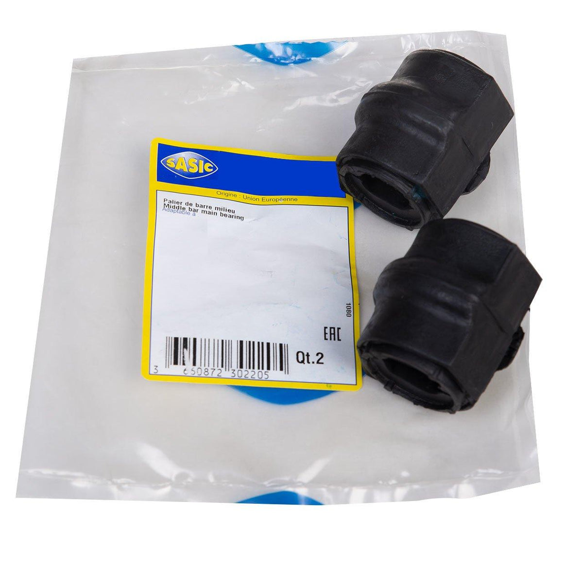 Sasic 0945575 Citroen Saxo Sway Bar Bushing Center Set 2 Pieces 106 306 Berlingo Zx 1.5D Set — Bushings & Mounts