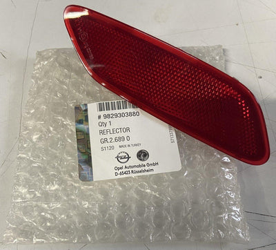 PSA 9829303880 Opel Corsa F Rear Right Reklektör Genuine