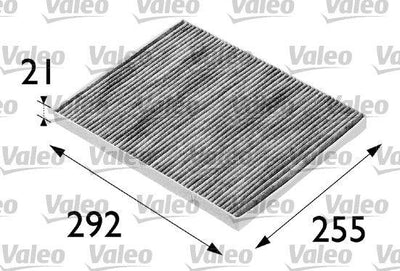 Valeo 698688 Cabin Air Filter Fiat / Alfa Romeo / Lancia (Ca)