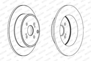 ferodo-ddf1421-rear-brake-disc, rear-brake-disc-for-toyota-corolla FERODO DDF1421 Rear Brake Disc - Durable Design for Toyota Corolla 1.4 D4D & 1.6 VVTI | 279mm Ferodo DDF1421 Rear Brake Disc for Toyota Corolla ferodo, brake-disc, toyota-corolla, car-parts, automotive, mechanic-tools, car-maintenance, brake-repair, rear-brake-disc, ai-generated
