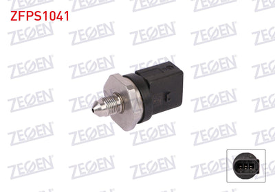 Zegen ZFPS1041 Fuel Pressure Sensor Volkswagen Passat (3G2) 1.4 TSI 2014-/ Polo V 1.4 TSI 2014-2 — Vehicle Sensors & Switches