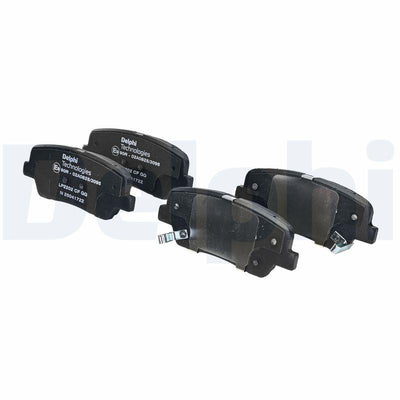 Delphi LP2202 Brake Pad Rear Hyundai Santa Fe/Genesis/Kia Sorento/Equus 06-12 — Brake Pads