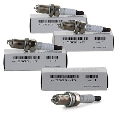Citroen C3 2002-2009 1.4 Gasoline Spark Plug Set 4 Pieces Genuine Set — Auto Parts Hall, Coils & Plugs
