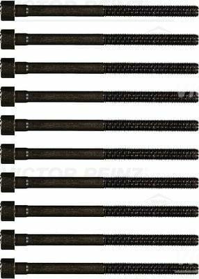 victor reinz cylinder head bolt kit for nissan primera, technical specifications for cylinder head bolt kit Victor Reinz Cylinder Head Bolt Kit - Complete Set for Nissan Primera 2.0 SR20DE | M11 Size Victor Reinz Cylinder Head Bolt Kit for Nissan Primera victor-reinz, cylinder-head-bolt-kit, nissan-primera, sr20de, car-parts, mechanics-tools, automotive-repair, engine-maintenance, bolt-set, ai-generated