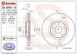 BREMBO Disc Brake 09.B354.10 - Performance for Qashqai — Brake Rotors & Drums