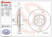 brembo disc brake 09.b354.10 for nissan qashqai, front view of brembo disc brake 09.b354.10, technical specifications of brembo 09.b354.10 disc brake BREMBO Disc Brake 09.B354.10 - Premium Performance for Qashqai Owners | 320 mm BREMBO Disc Brake - 09.B354.10 for Qashqai 07-14 brembo, disc-brakes, qashqai, car-parts, auto-accessories, performance-brakes, brake-discs, car-owners, ai-generated, automotive