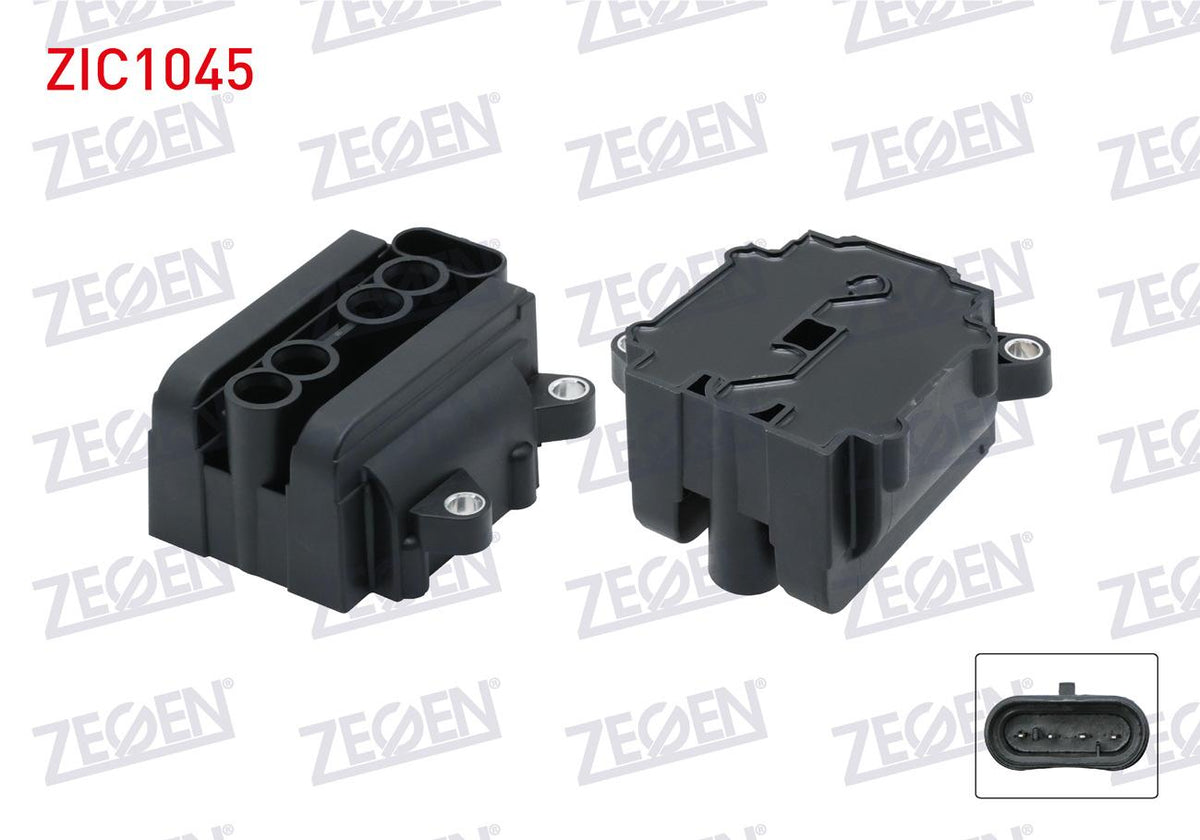 Zegen ZIC1045 Ignition Coil Renault Clio III (Br0 / 1,Cr0 / 1) 1.2i 16V (D4f) 3 with Bolts 2005-2012 / Clio I — Coils & Plugs
