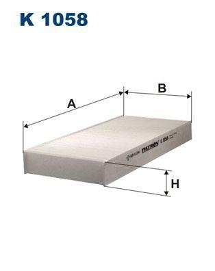 FILTRON K1058 Pollen Filter - Cabin Air Filter for Twingo — Air & Cabin Filters
