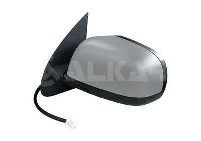 Alkar 6125553 Outer Rear View Mirror Left Electric Heated Primed 5 Pin Nissan Micra IV 2010-2016 — Mirrors