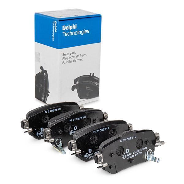 Delphi Brake Pads - Rear Brake Pad Set for Nissan Qashqai 2014+