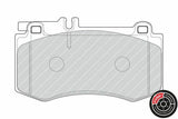 FERODO FDB4694 Front Brake Pads for CLS C218