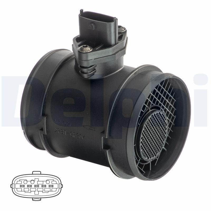 Delphi AF10544-12B1 Maf Sensor Opel Vectra C / Saab 9-3 2.8 V6 — Engine Management Sensors