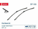 DENSO DF-103 Wiper Blade Set - Compatible with Volkswagen Golf V and Audi A3 — Wipers