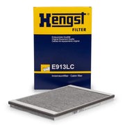 hengst e913lc active carbon cabin air filter, dimensions of hengst e913lc cabin air filter HENGST E913LC Cabin Air Filter - Active Carbon Filter for Car Owners | 14.4 in x 9.9 in x 1.0 in HENGST E913LC Cabin Air Filter - Active Carbon cabin-air-filter, active-carbon-filter, car-accessories, automotive-replacement, vehicle-maintenance, hengst, car-owners, car-parts, auto-accessories, ai-generated