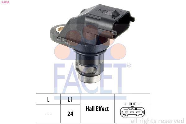 Facet 9.0438 Camshaft Shaft Konum Sensor Crafter Sprinter 906 06>16 W203 C209 W140 W204 W211 W220 02>10 — Timing