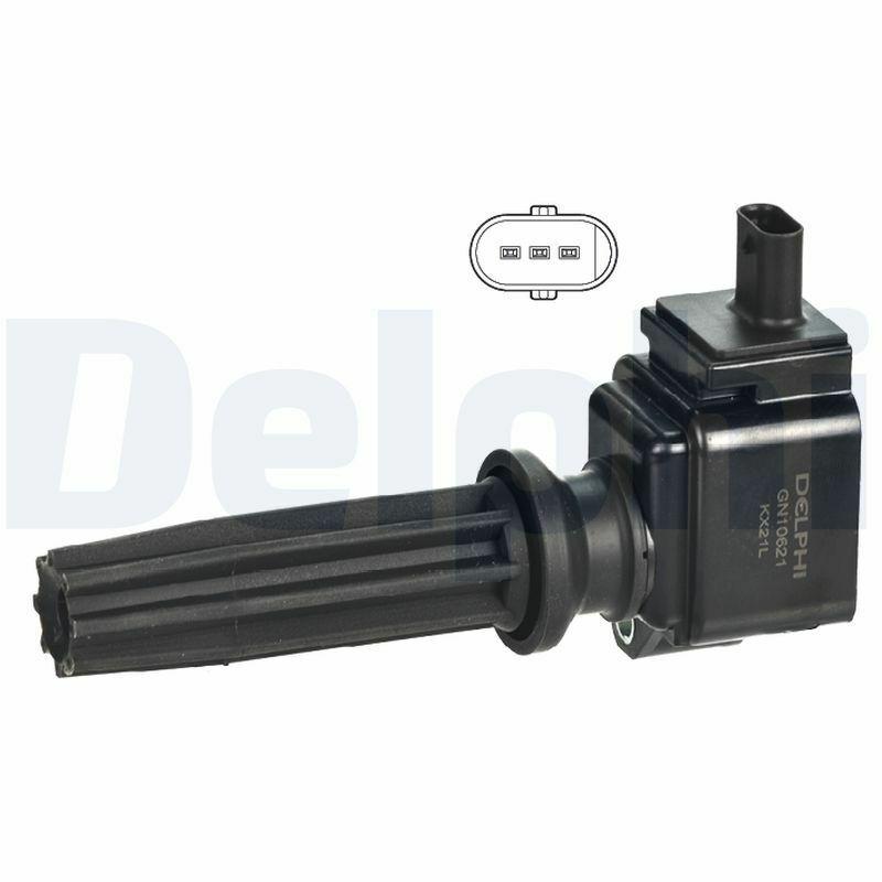Delphi Ignition Coil GN10621-12B1 - Compatible with Ford Focus III, Volvo S60 & More — Coils & Plugs