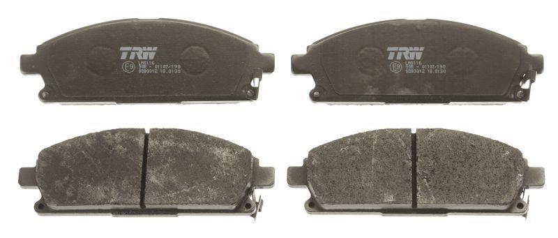 trw gdb3312 front brake pads, brake pads for nissan pathfinder and x-trail TRW GDB3312 Front Brake Pads for Nissan Pathfinder II (R50) & X-Trail (T30) | 56mm Height, 147mm Width, 16.5mm Thickness TRW GDB3312 Front Brake Pads - Pathfinder II & X-Trail trw, brake-pads, nissan-pathfinder, nissan-x-trail, automotive-parts, car-accessories, mechanic-tools, car-maintenance, ai-generated, front-brakes
