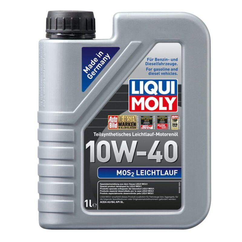LIQUI MOLY 10W40 Partially Synthetic Engine Oil - Extra Protection — Fluids & Chemicals