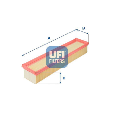Ufi 30.181.00 Air Filter Clio II-Kangoo-Logan-Sandero-Almera-Kubistar 1.5 dCi — Air & Cabin Filters