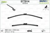 VALEO 577914 Windshield Wiper Set - Fits Opel Grandland X (27 in & 17 in) — Wipers