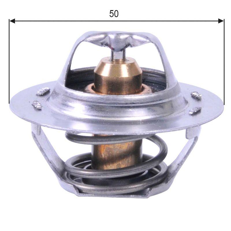 Gates TH23389G1 Thermostat 89°C Megane Clio Kangoo Laguna Logan 1.4-1.6I — Water Pump & Thermostat