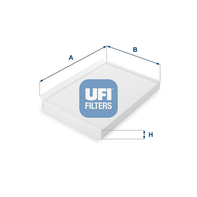 Ufi 53.152.00 Cabin Air Filter Accent Era 2006- i20 2015- i30 2007-Elantra 2011-/ Ceed 2006 — Air & Cabin Filters