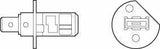 VALEO H1 Halogen Bulb - 12V 55W for Cars — Headlights