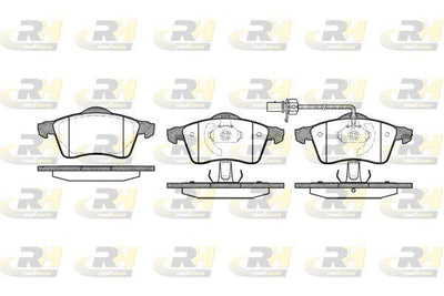 ROADHOUSE 2618.01 Brake Pad Front with Connector Transporter T4 90 > 03 — Brake Pads