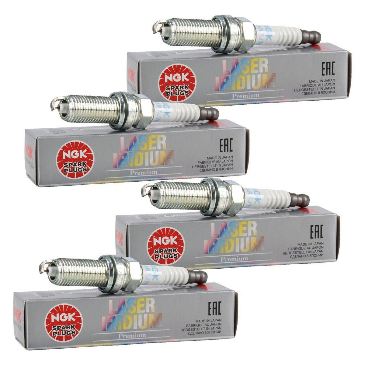 NGK Iridium Spark Plugs for Renault Megane 4 (2015+) - Set of 4 — Coils & Plugs
