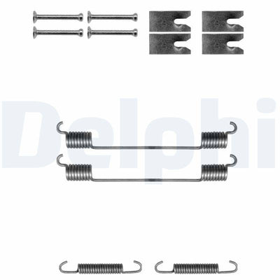 Delphi LY1310 Brake Shoe Mounting Set Citroen / Fiat / Ford / Peugeot — Brake Cables & Hardware