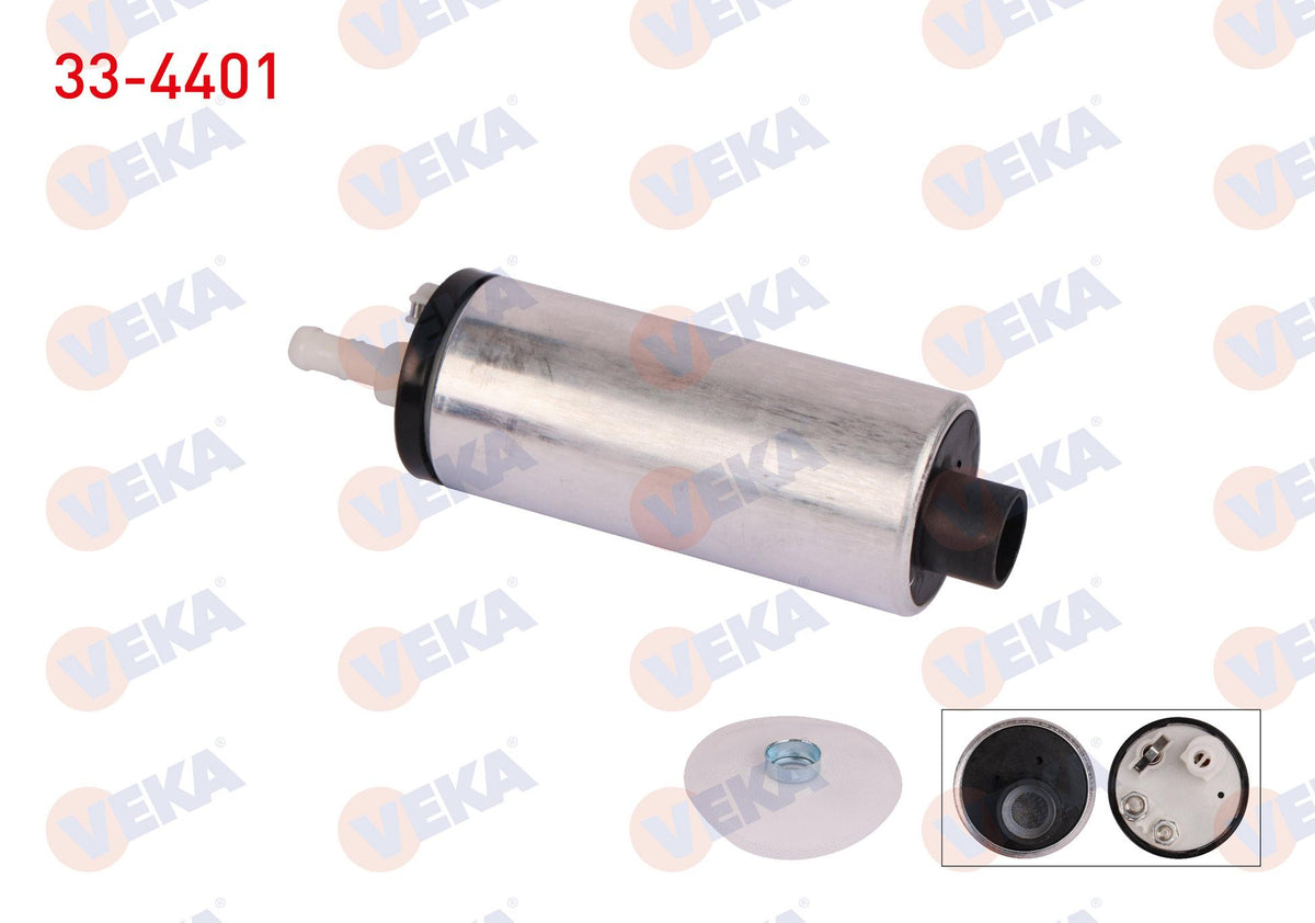 Veka 33-4401 Fuel Pump with Strainer 3 Bar Volkswagen Passat (3B2) 1.6-1.8-2.5 TDI 1996-2000 — Fuel Delivery