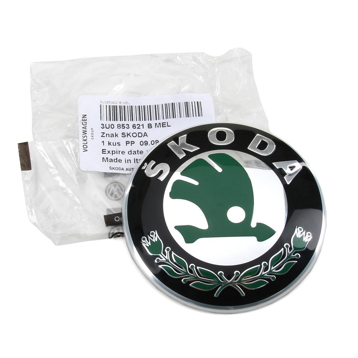 VAG Skoda Yeti Front Grille Emblem - Authentic Replacement for 2010-2013 Models — Auto Parts Hall, Glass & Trim