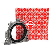 elring vw transporter t5 seal front view, elring vw transporter t5 seal side view ELRING VW Transporter T5 1.9 Motor Rear Flanged Seal | Quality German Made ELRING VW Transporter T5 Seal - Quality German Made elring, volkswagen, transporter, t5, motor-seal, auto-parts, german-made, quality-seal, automotive-mechanics, ai-generated