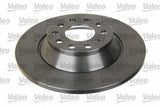 VALEO 197125 Rear Brake Disc - Fits Audi A6 2.0, 2.4 and 2 more models — Brake Rotors & Drums