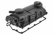topran valve cover for vw transporter, topran ctp material valve cover, black valve cover with bolts for vw TOPRAN Valve Cover - CTP Material, 13 Bolts, For Car Owners & Mechanics TOPRAN Valve Cover for VW Transporter topran, valve-cover, vw-transporter, car-parts, mechanic-tools, engine-components, automotive-upgrade, durable-material, ctf-valve-cover, ai-generated