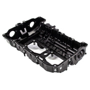 bmw-f10-520i-rocker-cover-front-view, bmw-f10-520i-rocker-cover-back-view BMW 11127588412 Rocker Cover - F10 520i N20 Engine | OEM Quality BMW 11127588412 - F10 520i Rocker Cover Replacement bmw, rocker-cover, f10-520i, n20-engine, valve-cover, oem-part, car-parts, automotive, engine-components, ai-generated