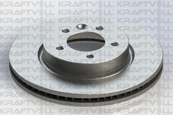 Kraftvoll 07040467 Brake Disc Front Discovery 3 05-09 Discovery 4 10-16 2.7 V6 Diesel Range Rover Spor — Brake Rotors & Drums