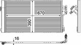 MAHLE AC761000P Climate Radiator - 639 Viano — Radiators & Fans