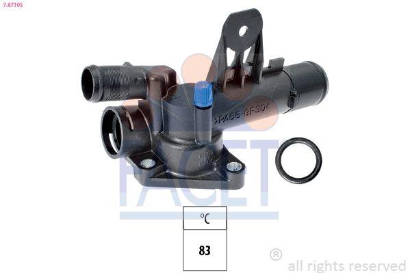 Facet 78710S Thermostat 83C Renault Kangoo 08 / Nissan Qashqai 07 / Micra 03-15 dCi K9K — Water Pump & Thermostat