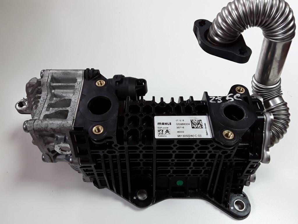 Peugeot 2008 EGR Valve Cooler - Complete Original Component for P24E 1.5 HDi — Emission Control