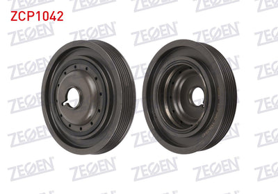Zegen ZCP1042 Crankshaft Pulley Renault Clio III 1.5 dCi 2005-2012 / Kangoo 1.5 dCi 1998-2008 / Dacia — Pulleys & Tensioners