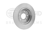 HELLA Pagid Rear Brake Discs 8DD355101-731 - Straight Type for BMW E34 — Brake Rotors & Drums