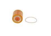 bosch oil filter 1457429194 front view, bosch oil filter 1457429194 side view BOSCH 1457429194 Oil Filter - Suitable for VW Polo 1.2 12V | Mechanics & Car Owners BOSCH 1457429194 Oil Filter for VW Polo 1.2 12V bosch, oil-filter, vw-polo, car-maintenance, mechanics, automotive, engine-performance, oil-change, car-owners, ai-generated