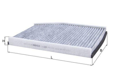 Mahle LAK1288 Pollen Filter Active Carbon Filter Compatible with Ford Transit — Air & Cabin Filters