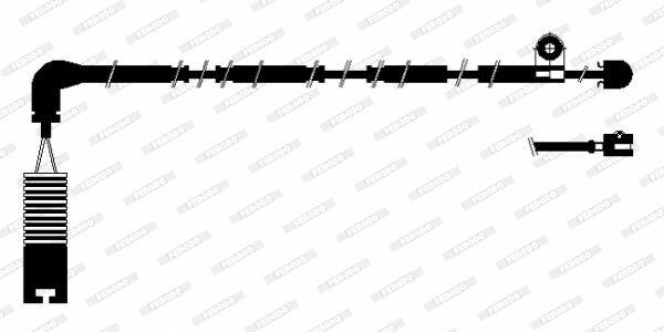 ferodo fwi280 rear brake wear indicator cable, rear brake wear indicator cable for land rover range rover iii FERODO FWI280 | Rear Brake Wear Indicator Cable 48 in. for Car Owners and Mechanics | 1220mm FERODO FWI280 | Rear Brake Wear Indicator Cable ferodo, brake-wear-indicator, land-rover, mechanics, car-owners, brake-cable, vehicle-safety, auto-parts, vehicle-maintenance, ai-generated